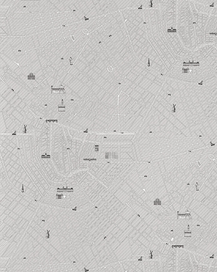 Devon&DevonUrban White Wallpaper墙纸